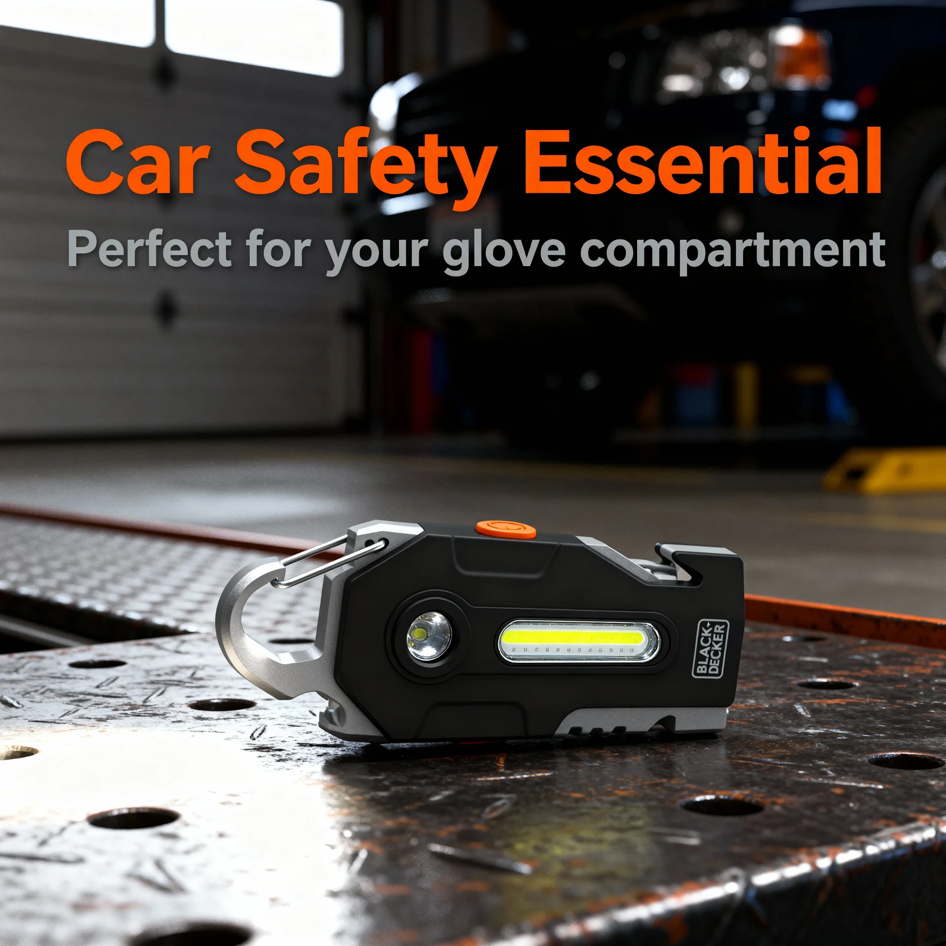 COB Mini Light & Emergency Automotive Multitool - Scene 4