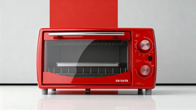 AIWA 4 Slice 10L Toaster Oven with Baking Tray