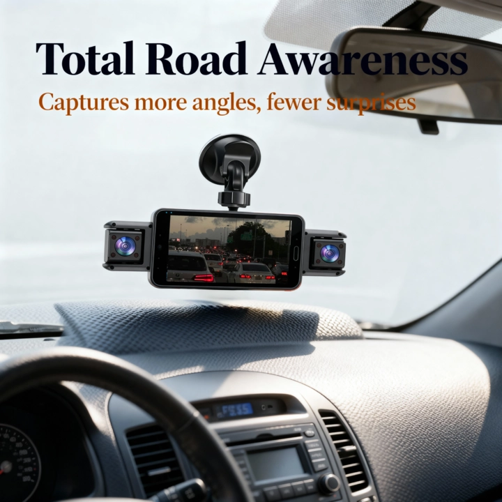 4-Way Dash Cam - Scene 4