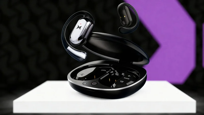 BLACK ONYX Open ear bud hero video