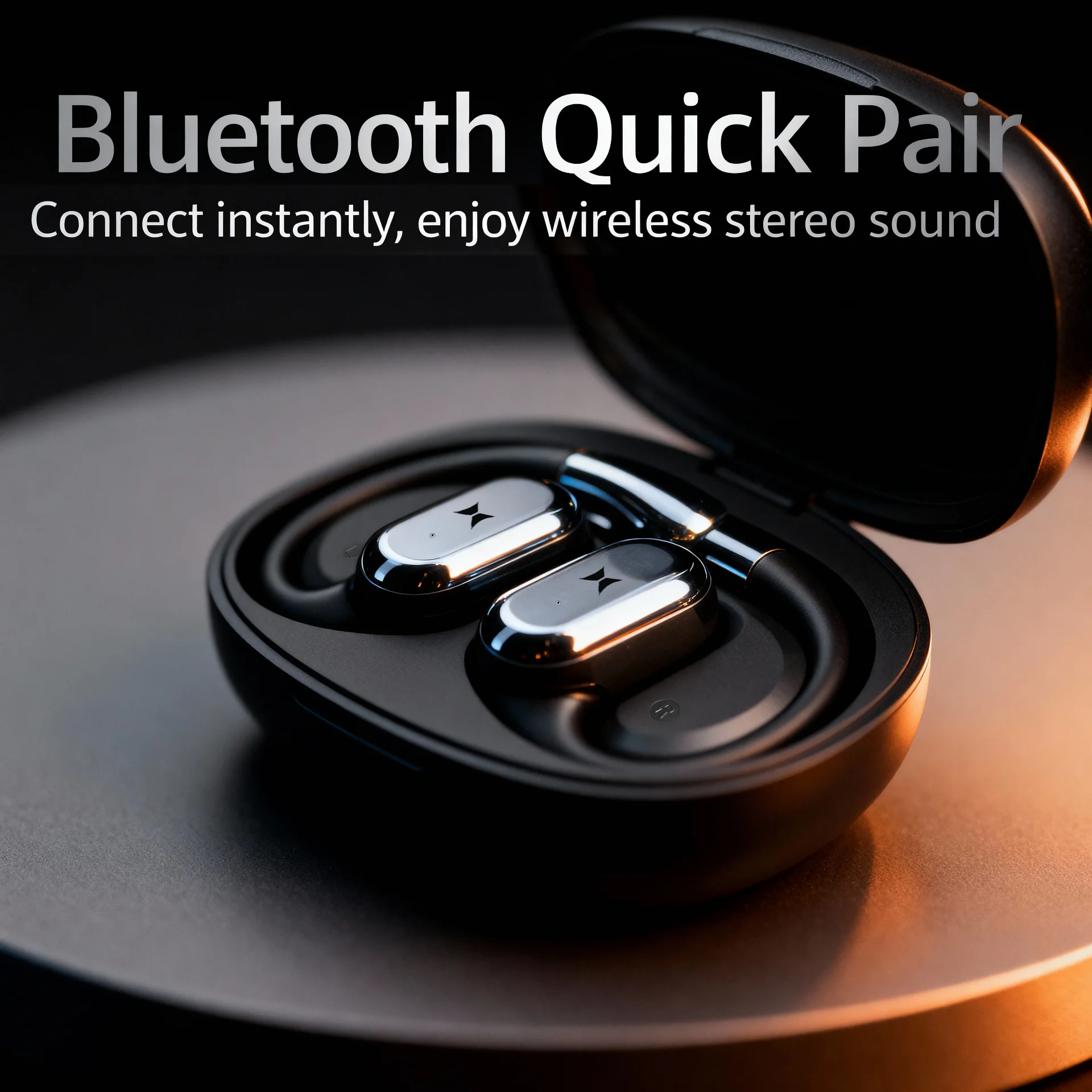 BLACK ONYX Open ear bud - Scene 6