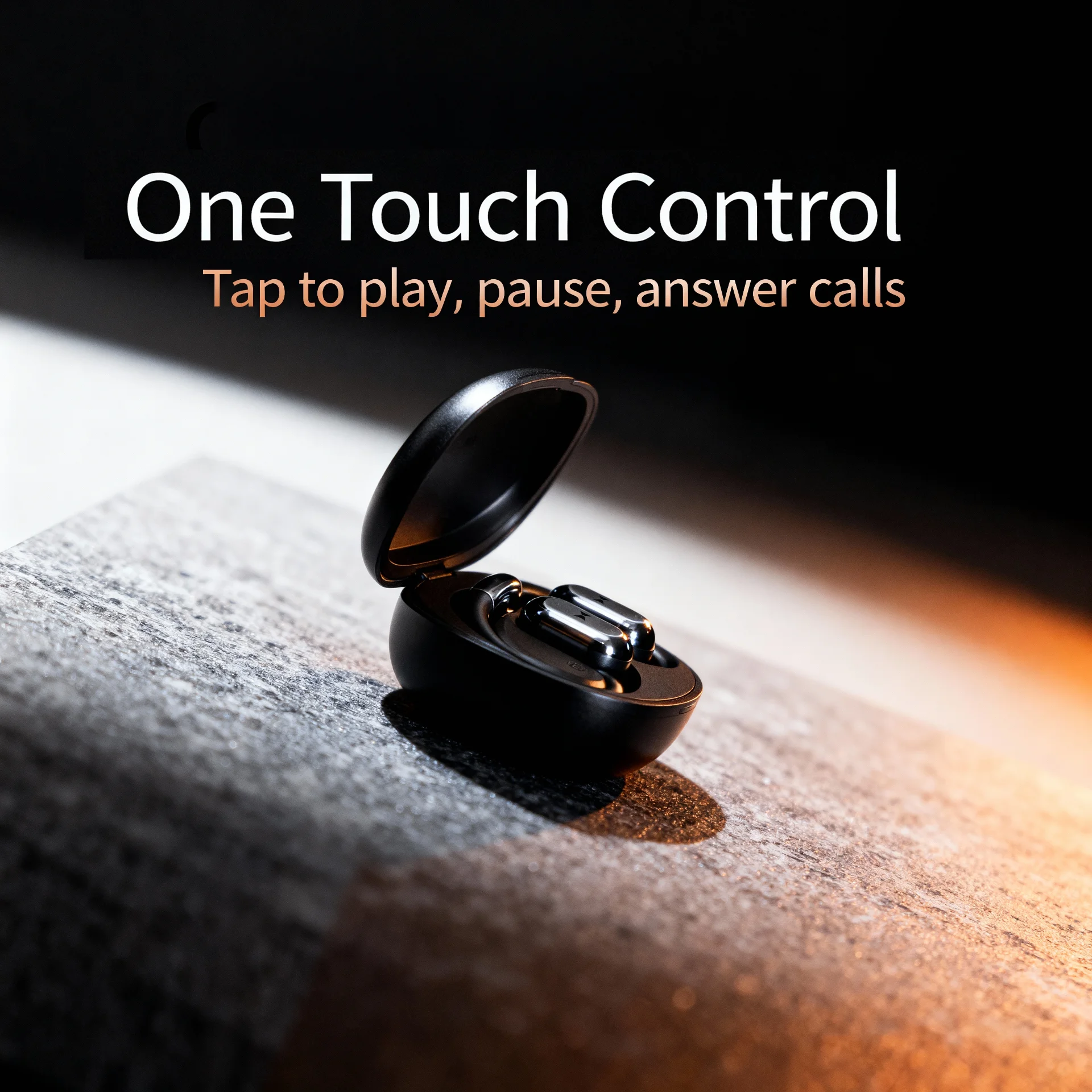 BLACK ONYX Open ear bud - Scene 9