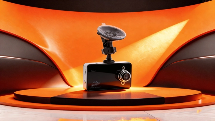 Armor All 2.4" Dash Camera Screen, Motion Detection, 360 Degree Swivel, Micro-SD
