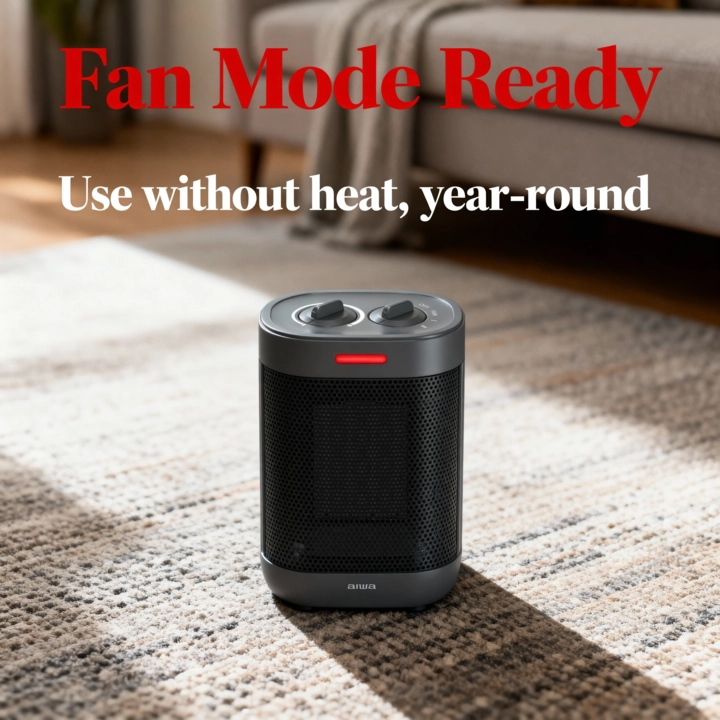 Aiwa - SMALL SPACE HEATER - View 6