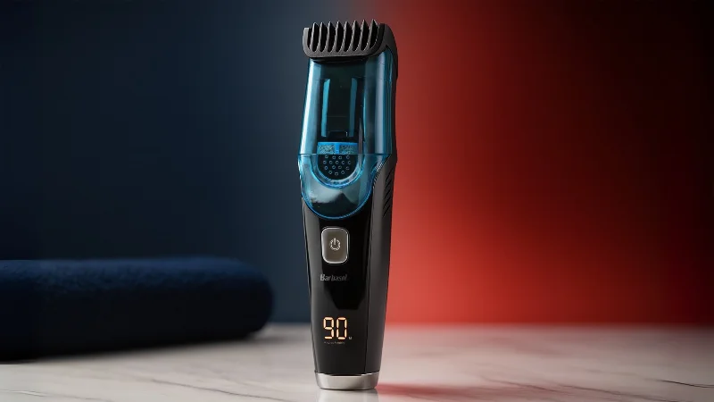 Barbasol barbasol vacuum beard trimmer