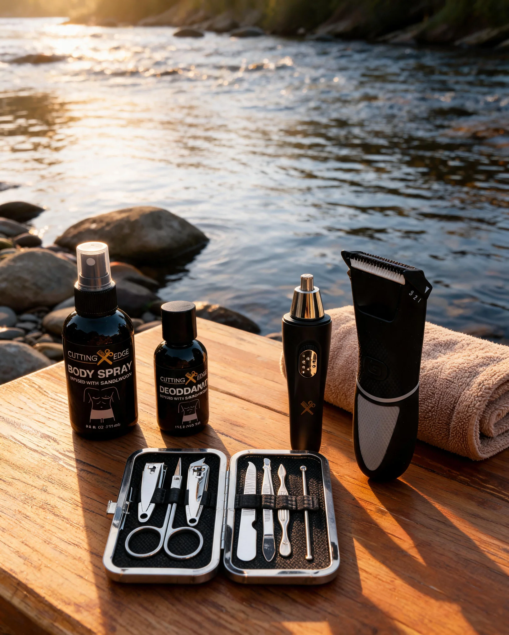 Essential 15-Piece Grooming Suite: Total Body Precision from Head to Toe - Scene 5