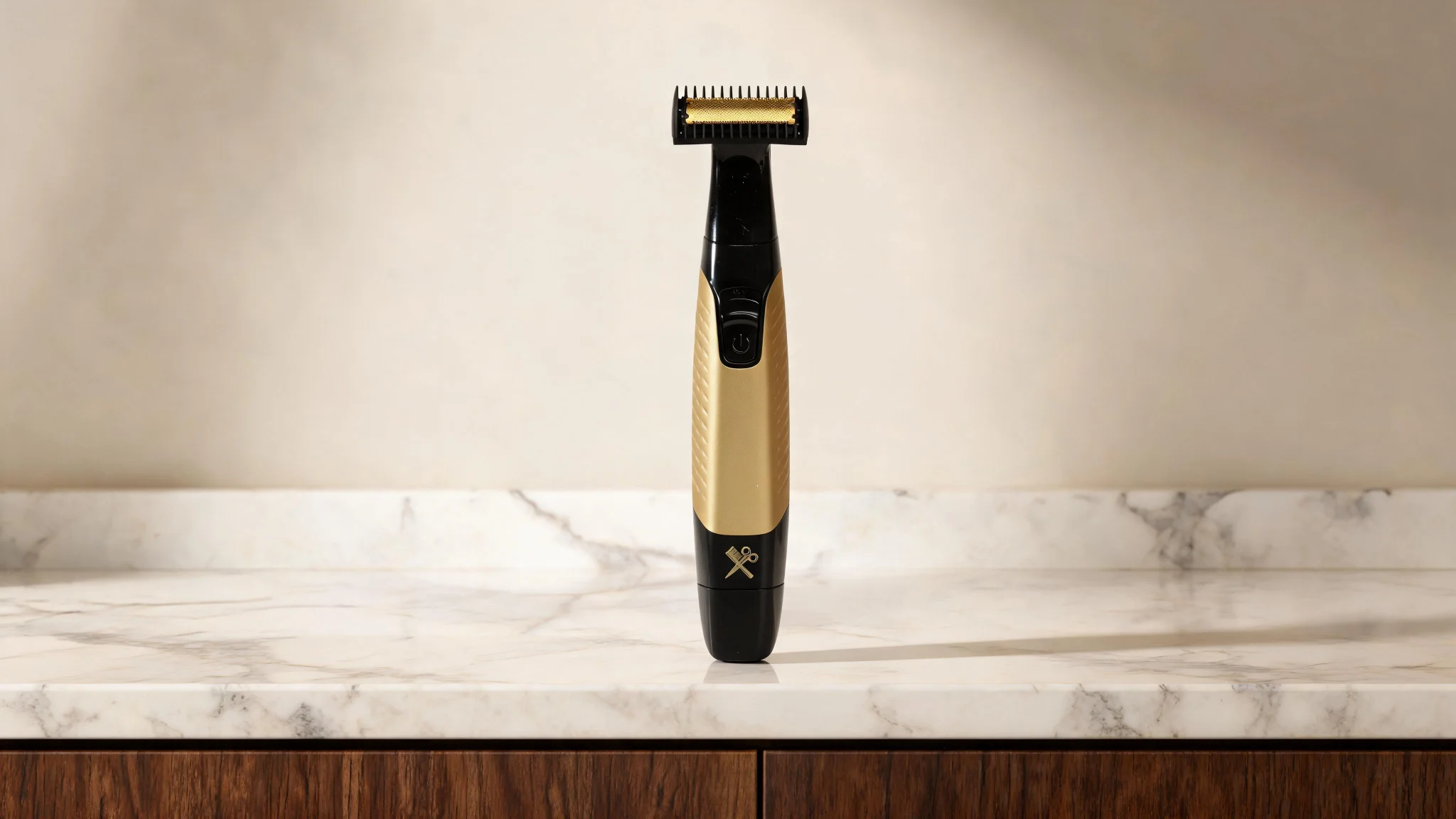 Mens Wet/Dry Battery-Powered Single Blade Face & Body Shaver with 5 Guide Combs hero video