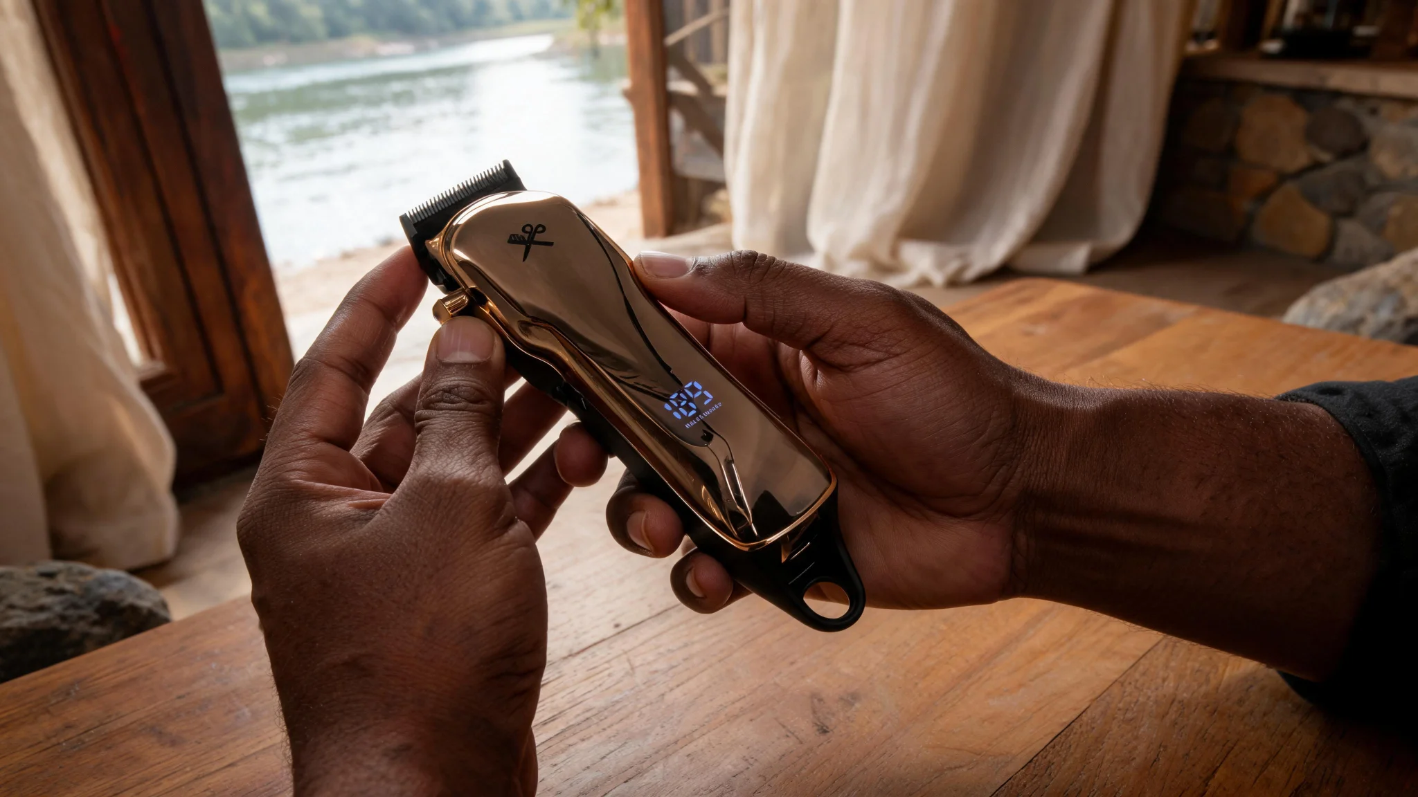 Rose Gold Pro Rechargeable Hair Clipper – Adjustable Taper Lever, Turbo Mode, 180-Min Runtime hero video