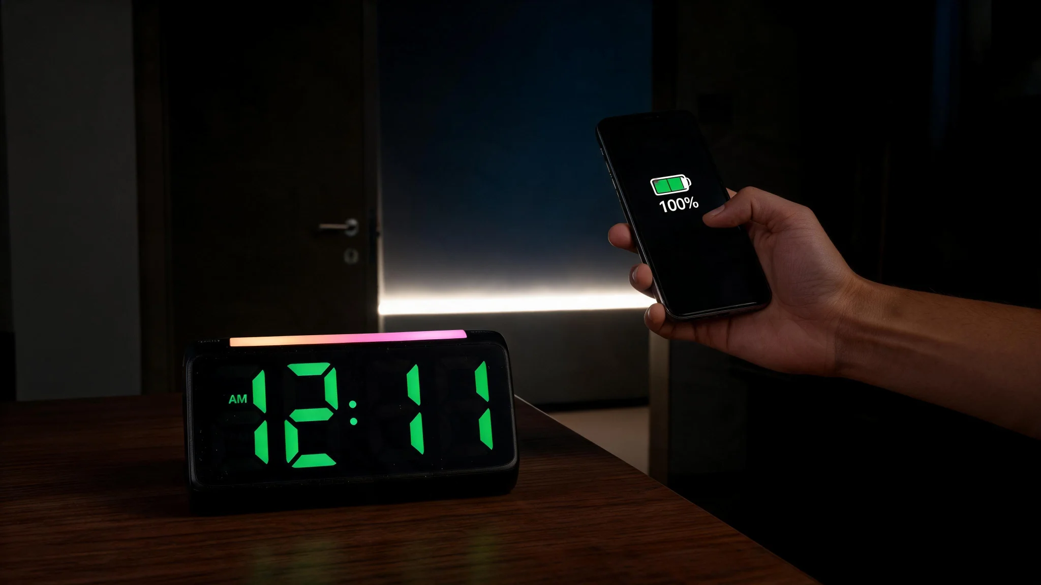 AIWA Aiwa RGB CLOCK with USB output