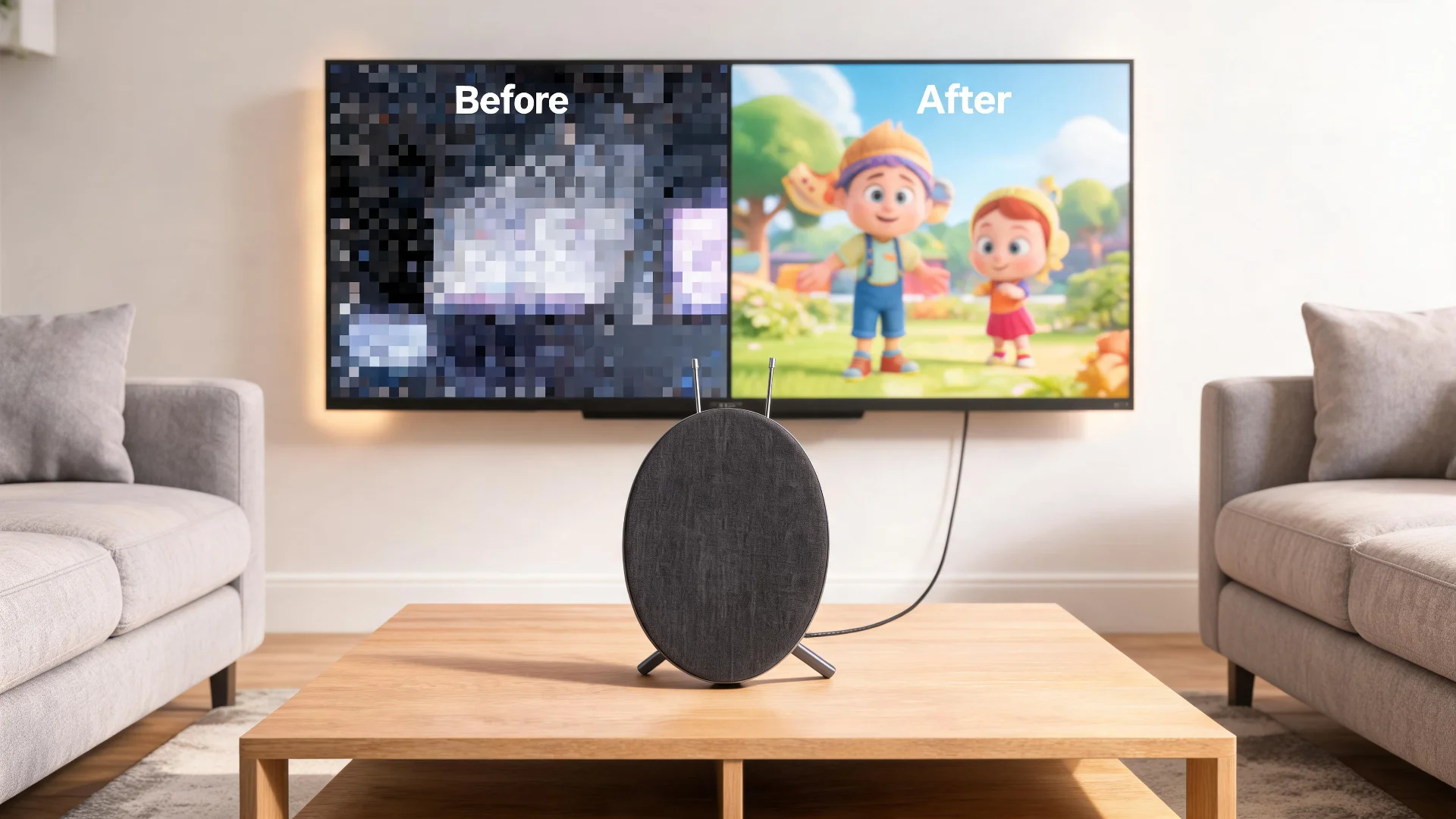 AMPLIFIED HDTV ANTENNA - Scene 4