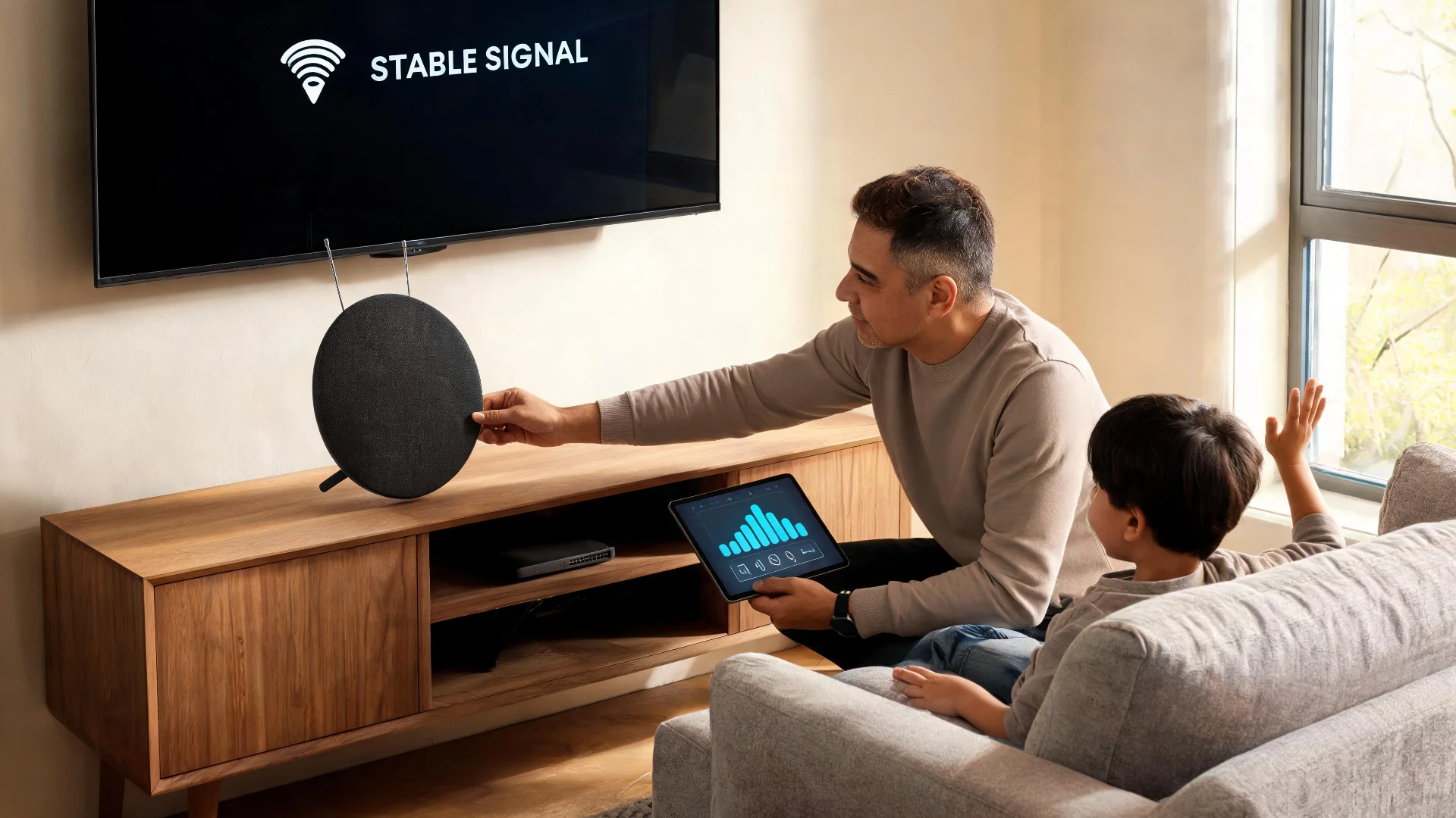 AMPLIFIED HDTV ANTENNA - Scene 5