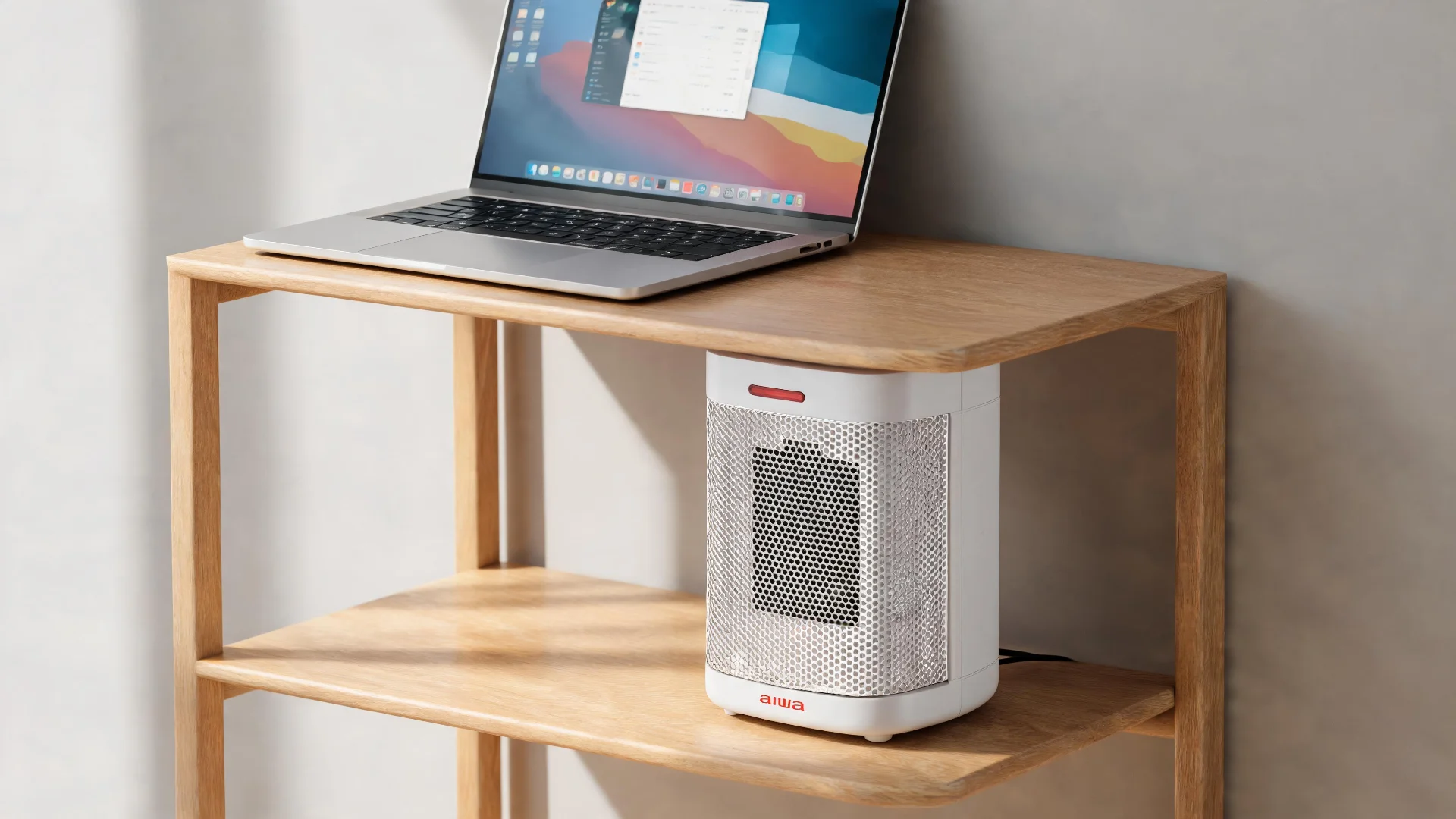 Aiwa -6" Mini Ceramic Heater - Scene 4