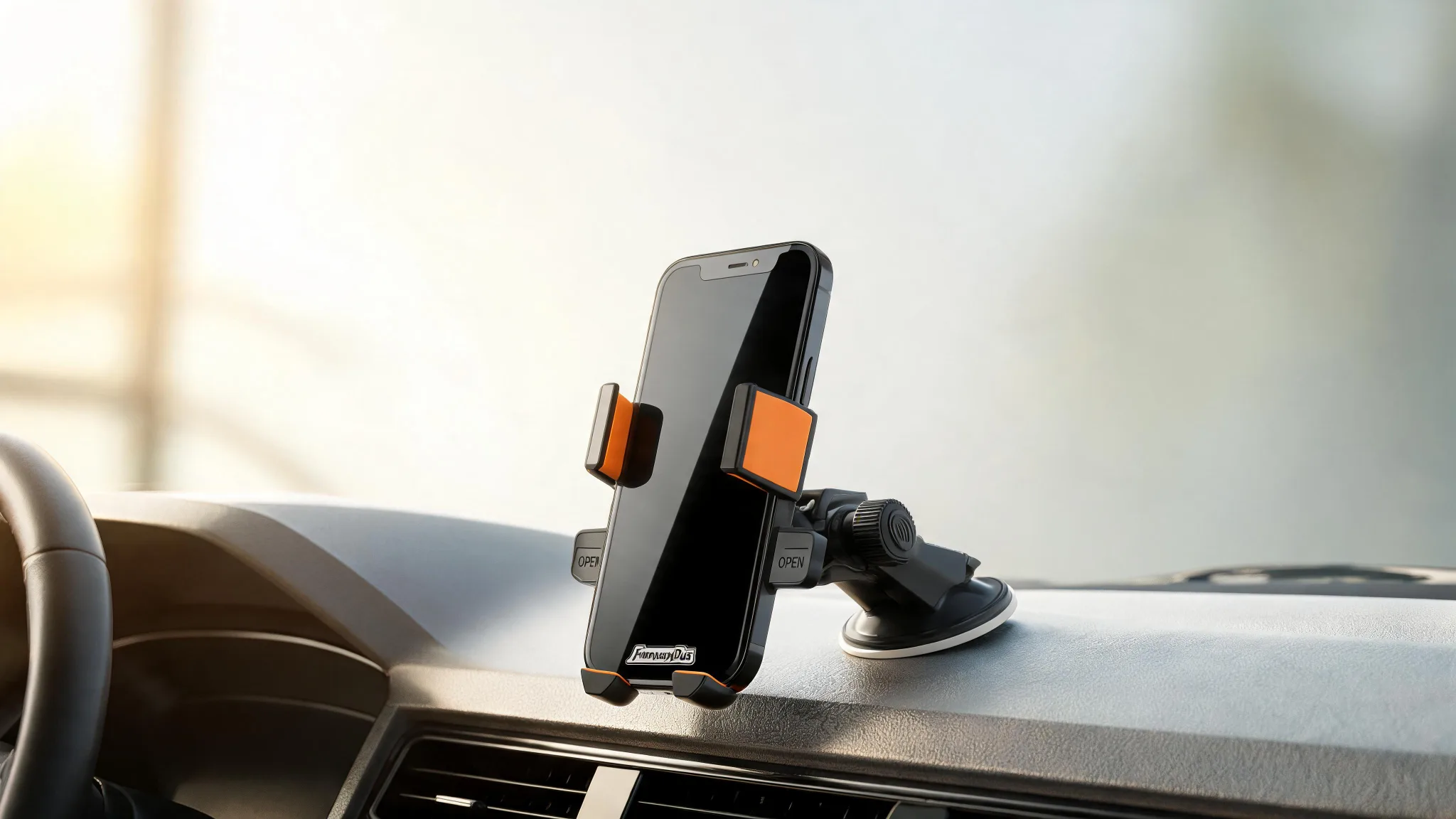Armor All Universal Smartphone Mount with Dashboard, Windshield and Air Vent
