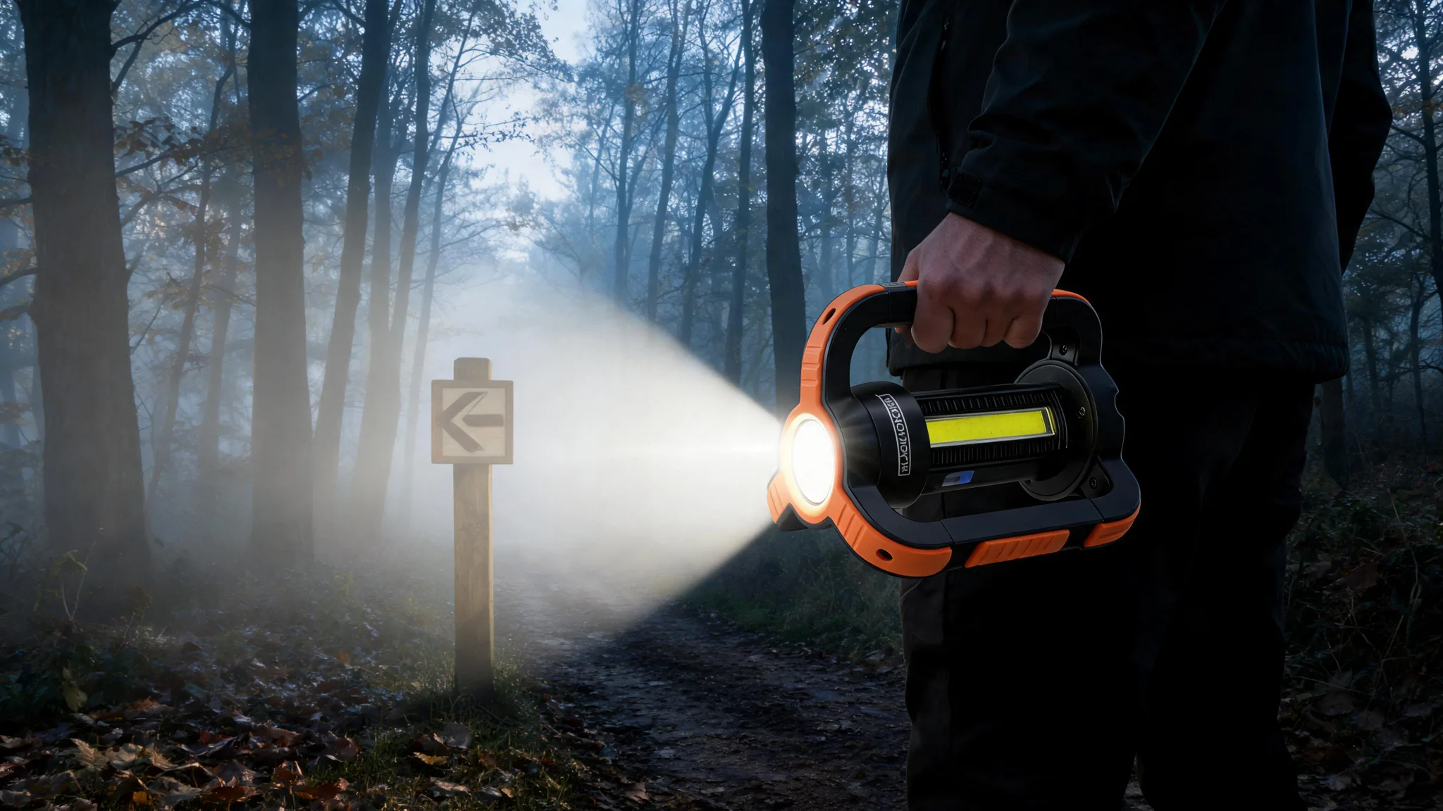 Utility Light, 1000LM USB Rechargeable, Magnetic 3-Sided COB LED, Portable and Waterproof - Scene 4