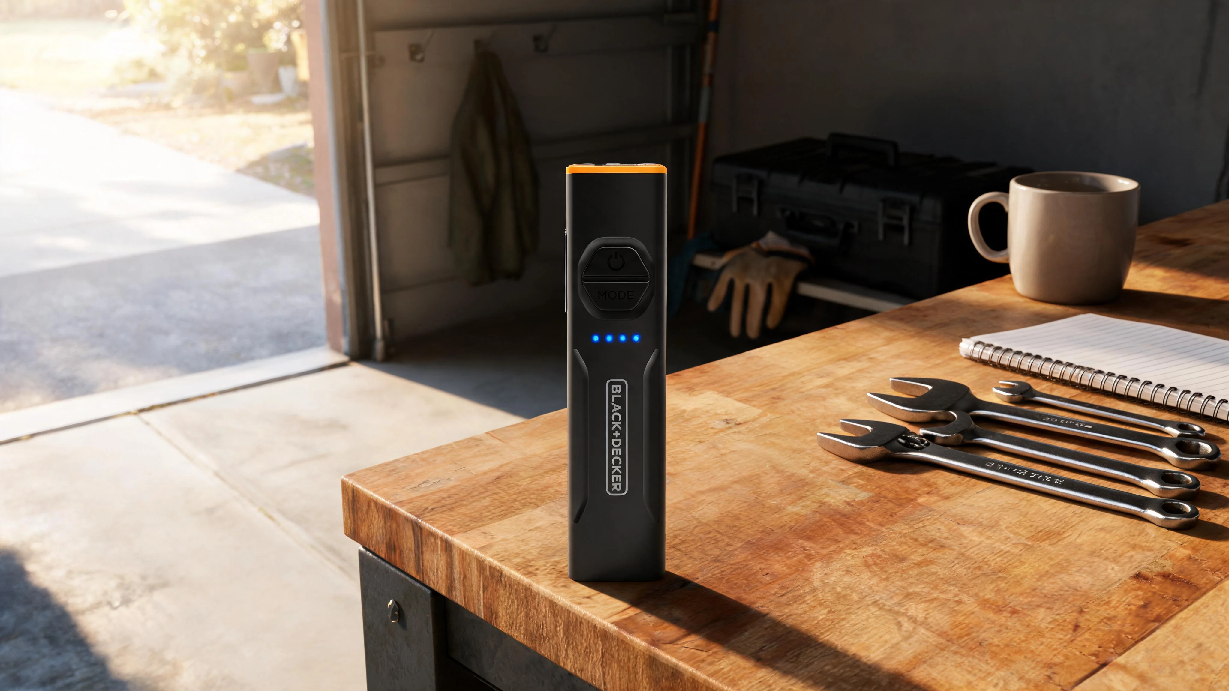 Black+Decker Flashlight w/ UV & Red Laser
