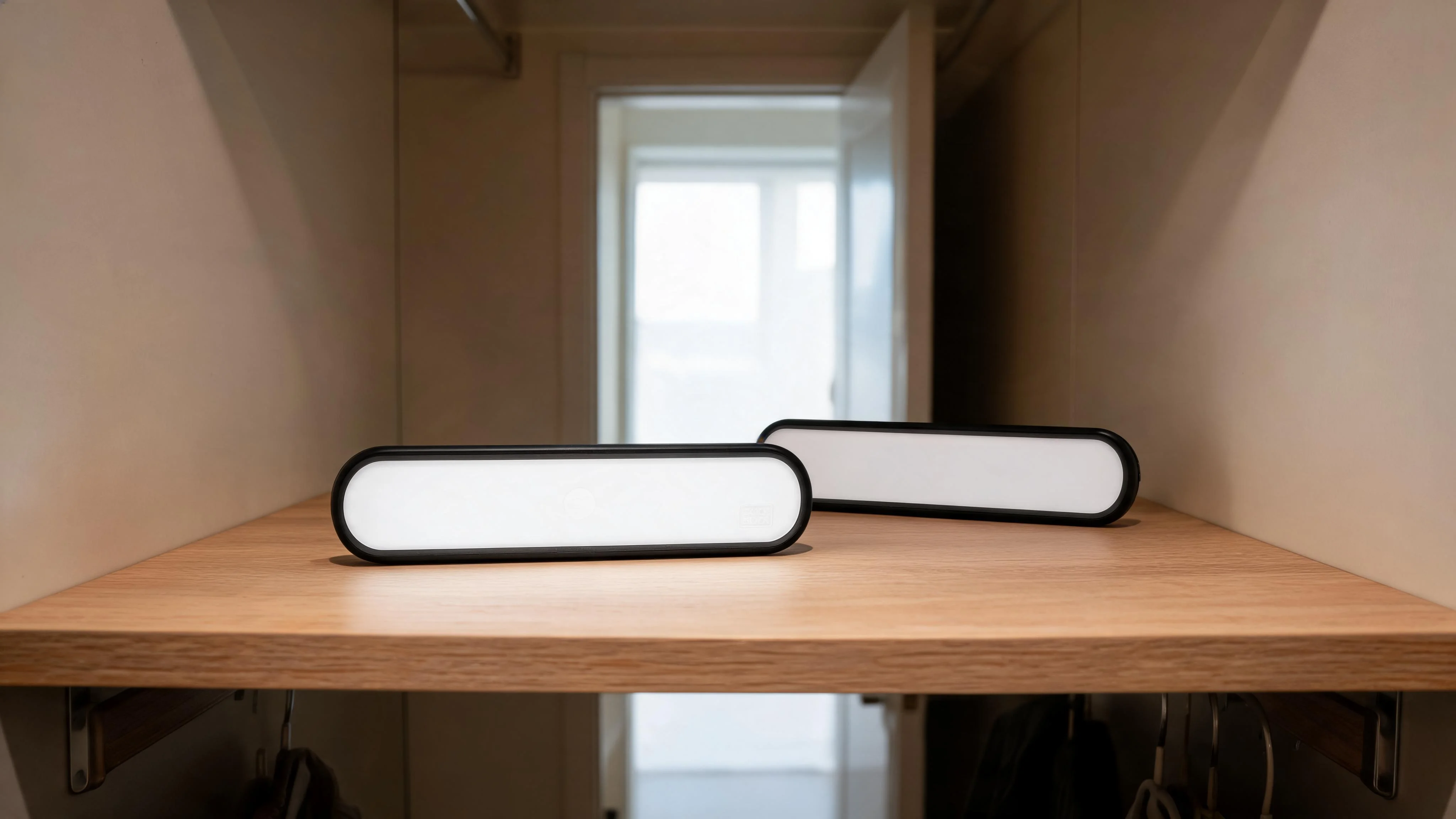 Black+Decker 160LM LED Motion Sensor Light Bars for Indoor Rooms and Closets, Dimmable, 2-Pack