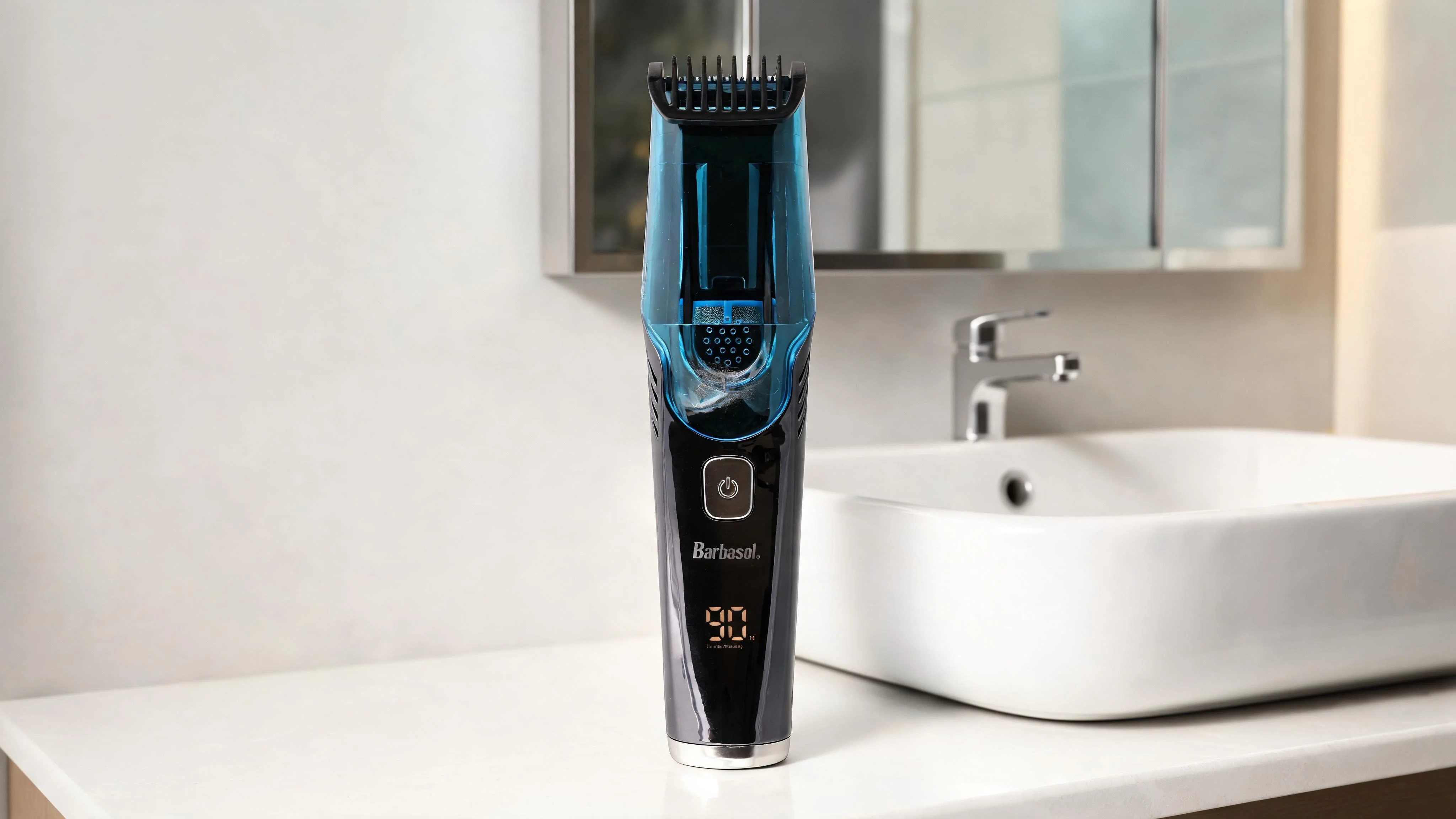 Barbasol barbasol vacuum beard trimmer