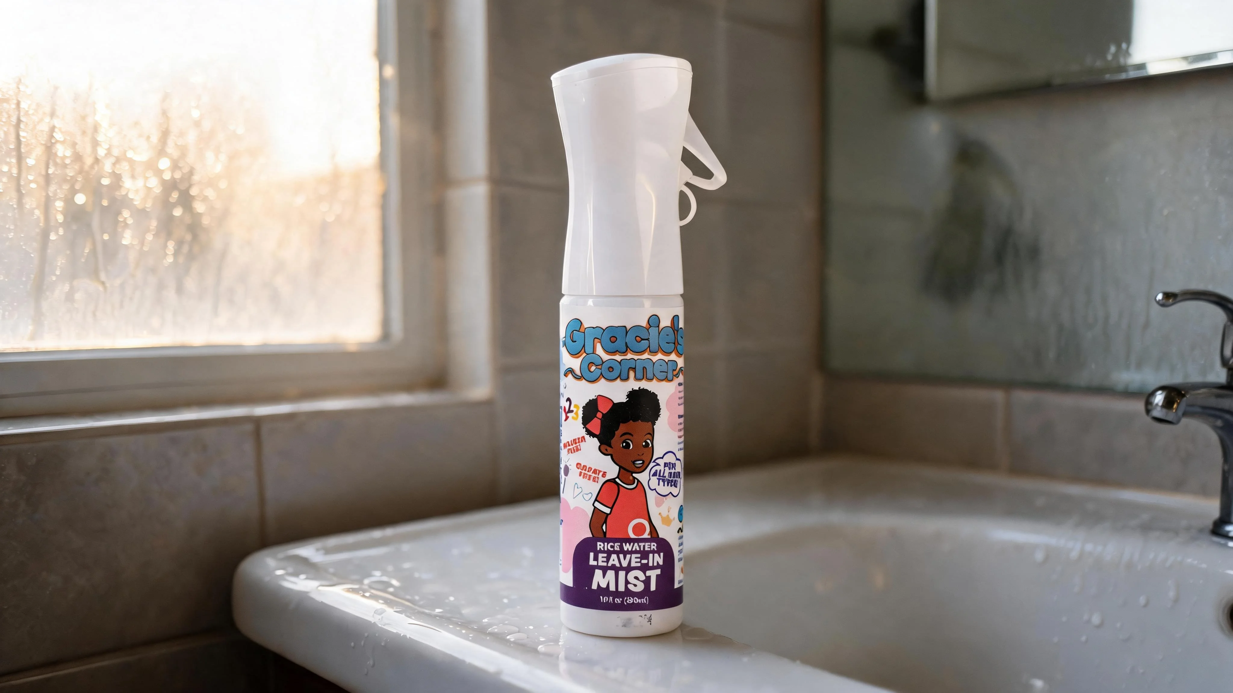 Gracies Rice Water Leave-In Cond spray Mist