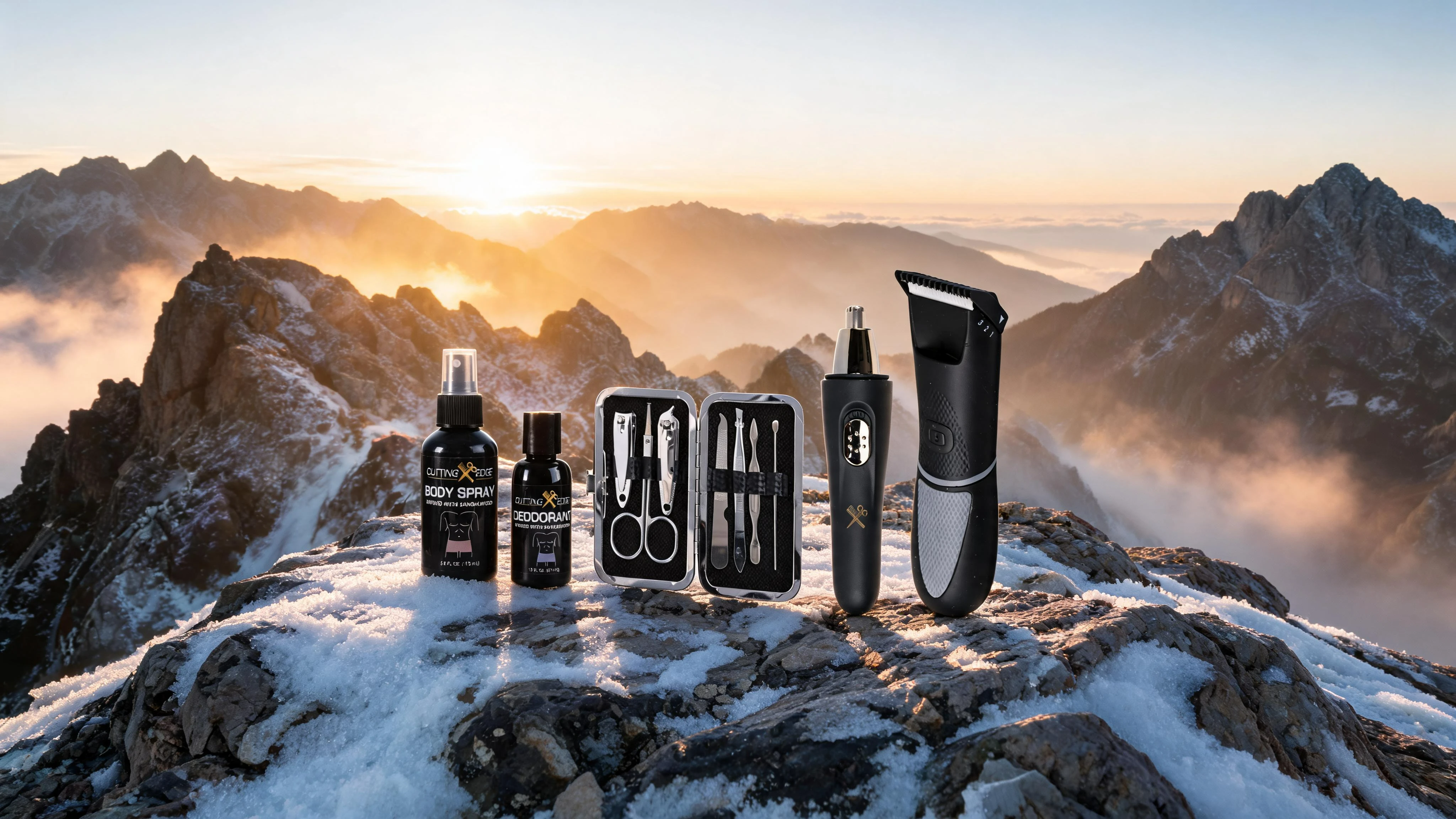 Essential 15-Piece Grooming Suite: Total Body Precision from Head to Toe - Scene 6