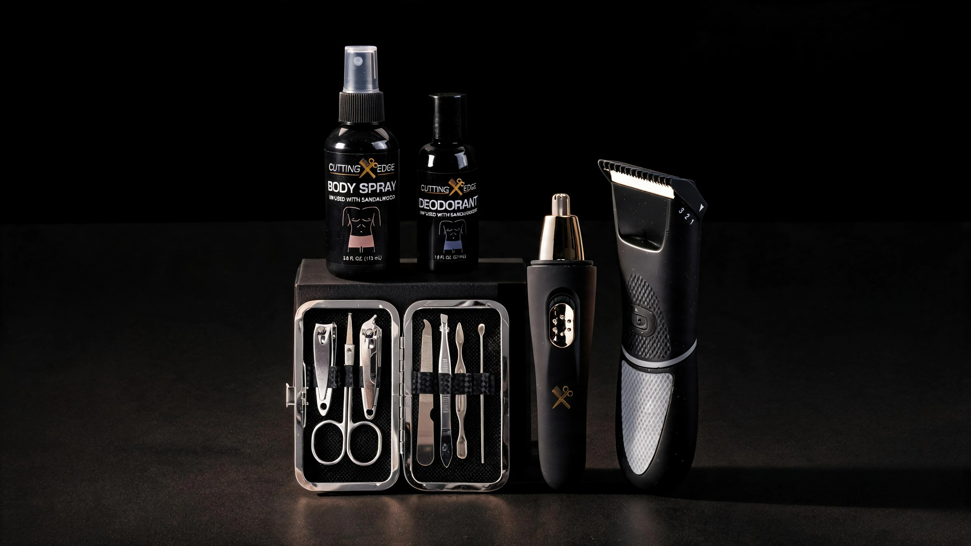 Essential 15-Piece Grooming Suite: Total Body Precision from Head to Toe - Scene 3