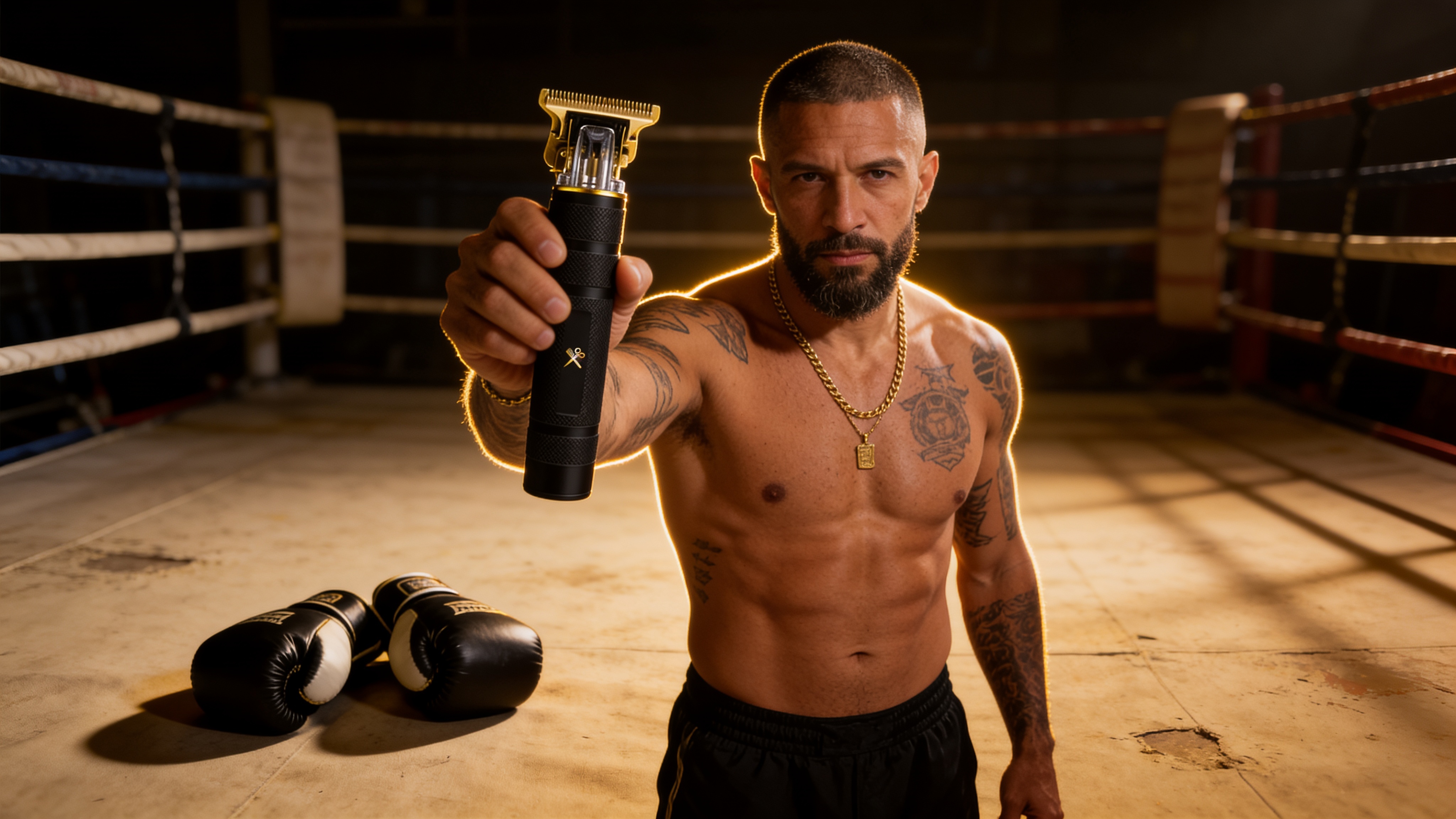 Cutting Edge LCD Rechargeable Zero-Gap T-Blade Hair & Beard Trimmer for Men, Black hero video