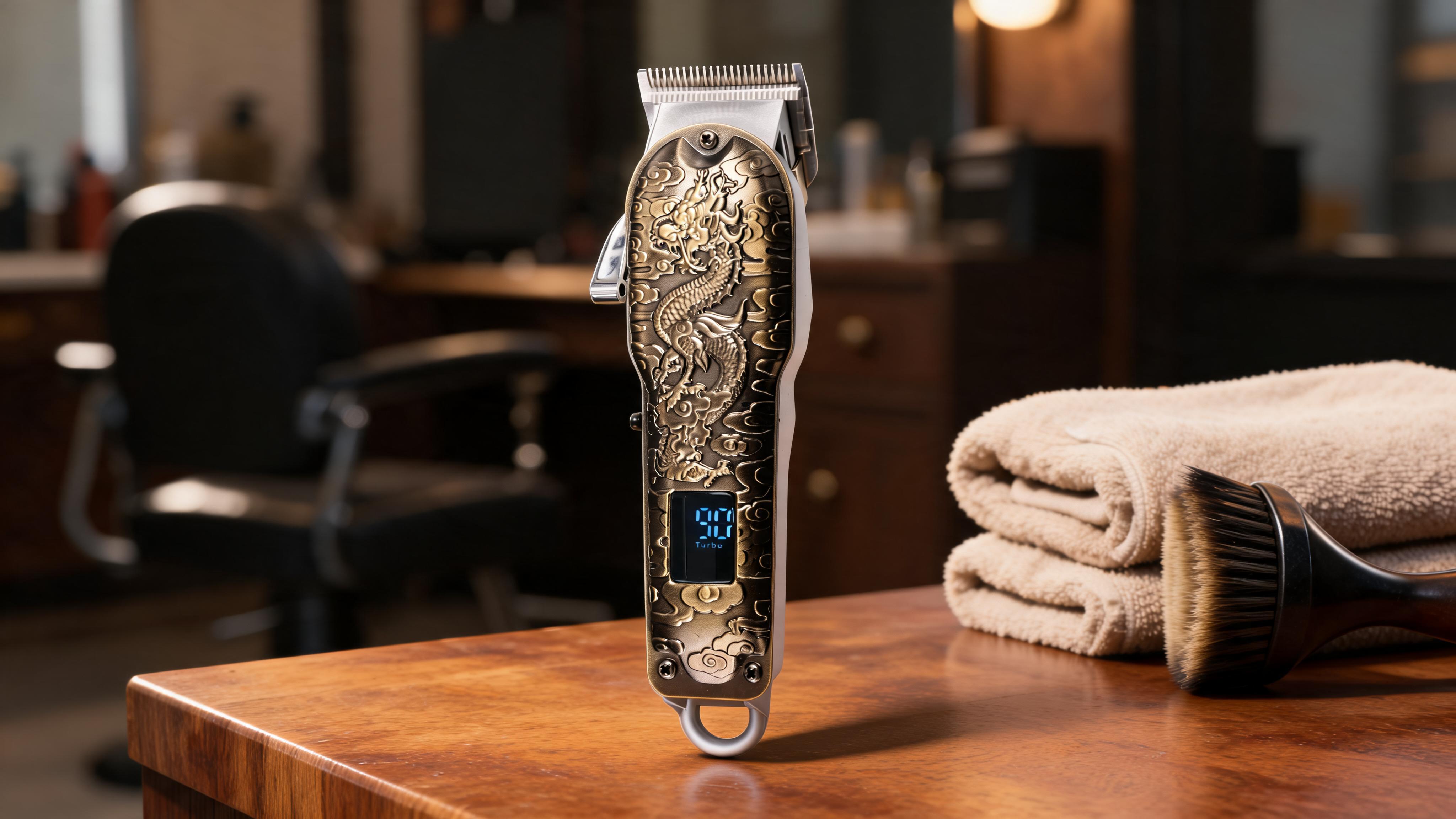 Kyoto Pro Rechargeable Hair Clipper – Adjustable Taper Lever, Turbo Mode, 180-Min Runtime – Professional Cordless Barber Clipper hero video