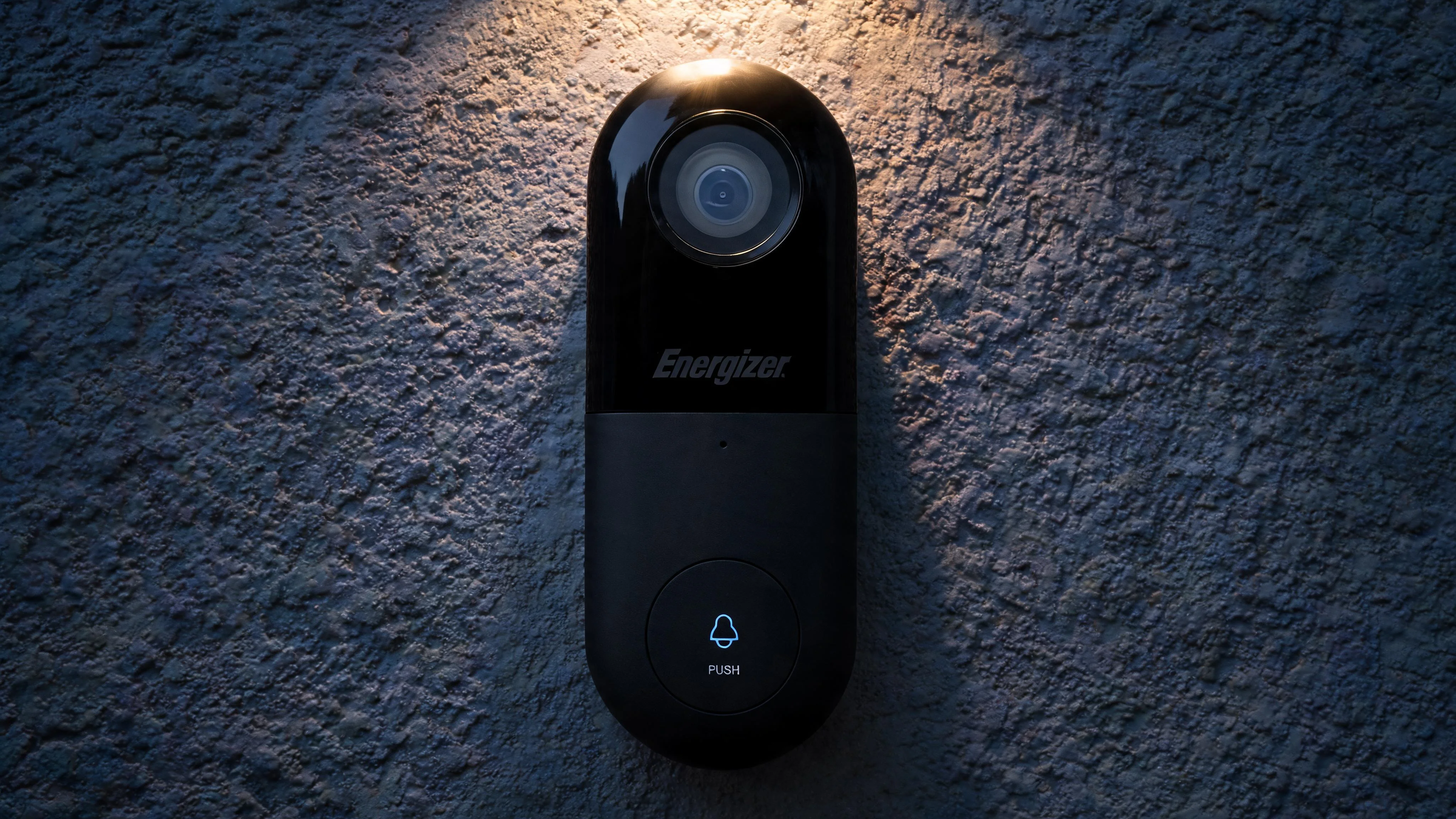 Energizer Energizer Connect Smart 5GHz Wi-Fi 2K QHD Wired Video Doorbell with Wireless Chime in Black