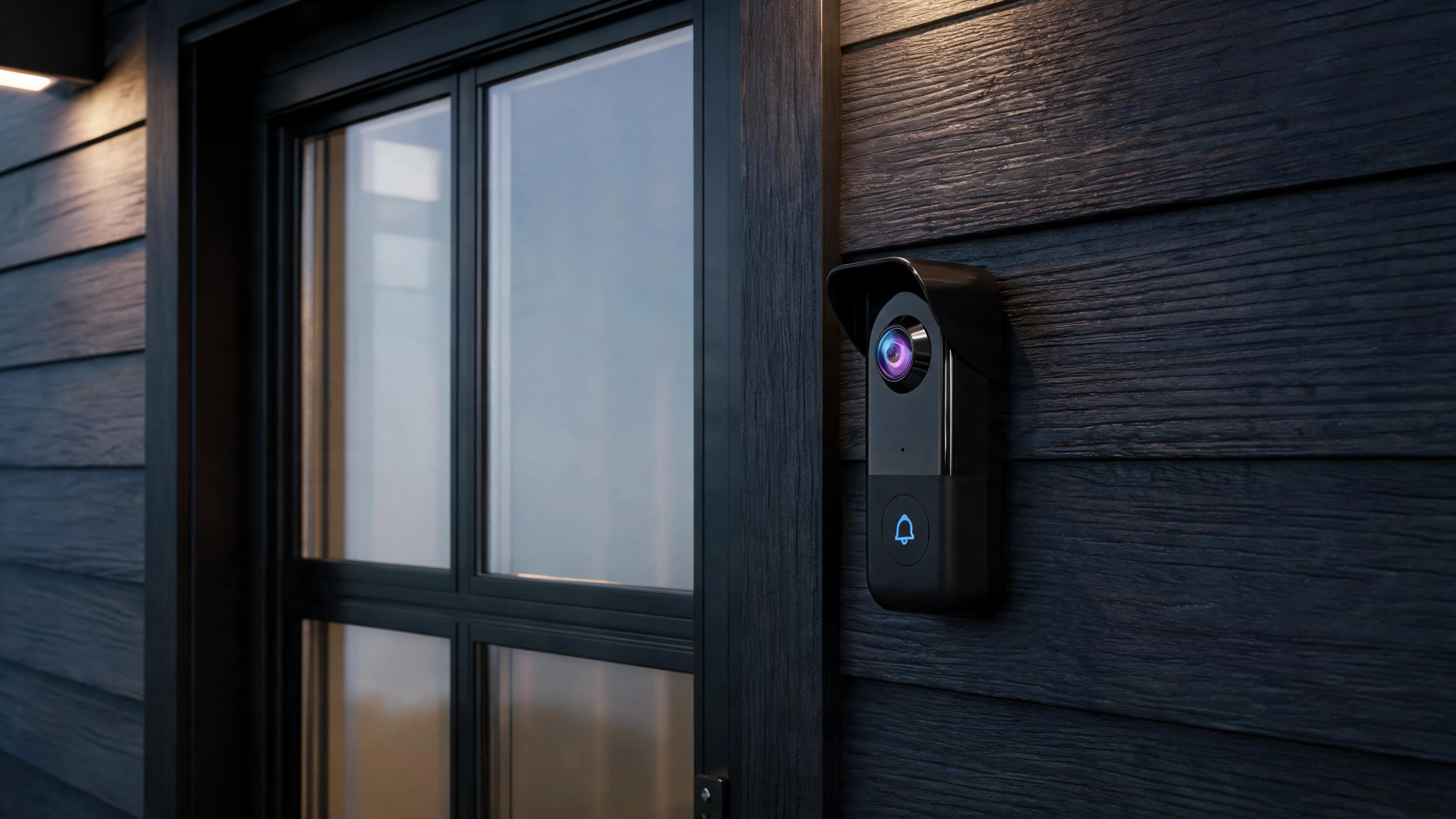 Energizer Connect Smart 5GHz Wi-Fi 2K QHD Wired Video Doorbell with True Color Night Vision and Wireless Chime in Black - Slide 3