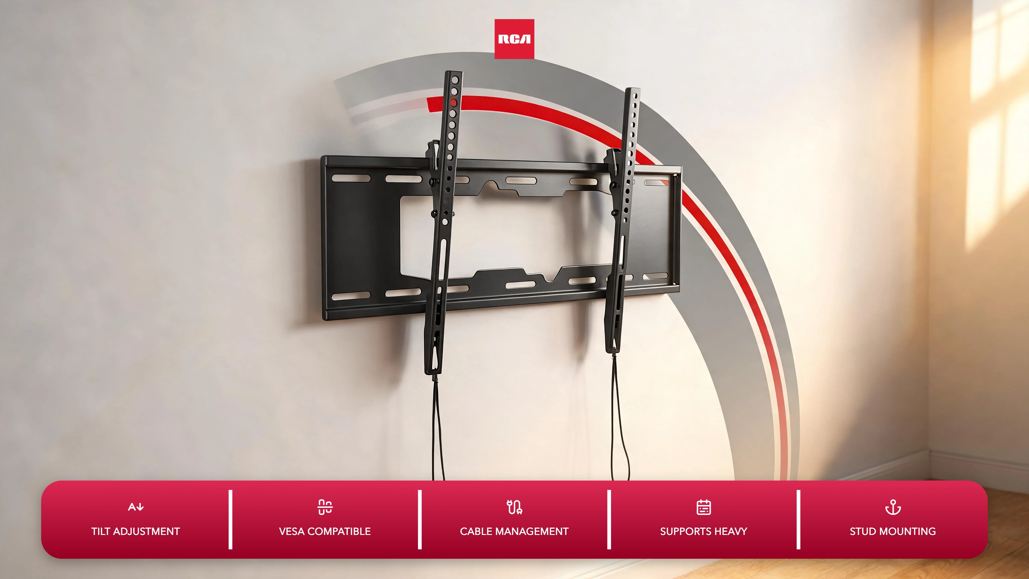 TILT TV MOUNT 37-80IN hero video