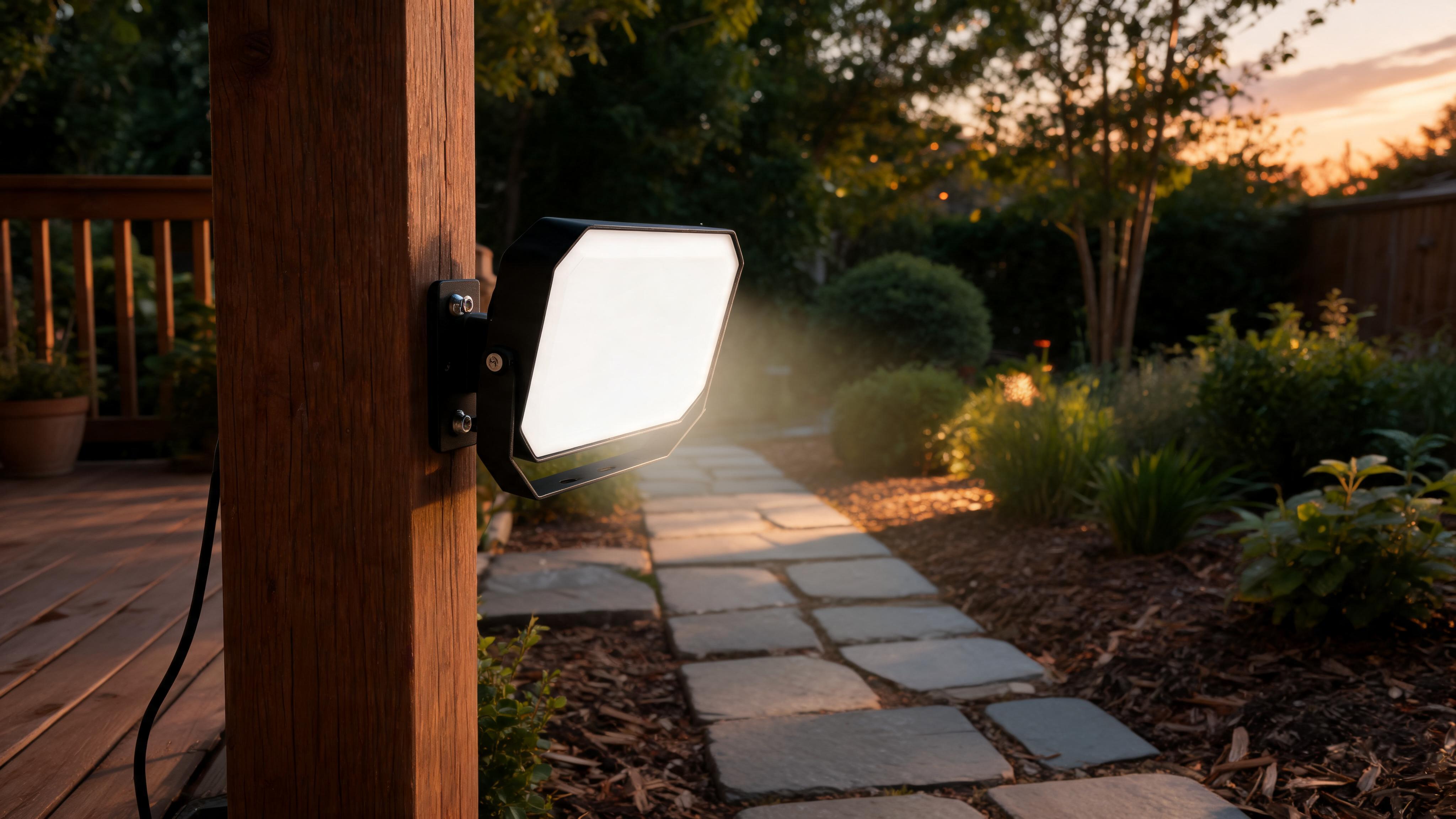 Monster 4PK Smart Outdoor Flood Lights