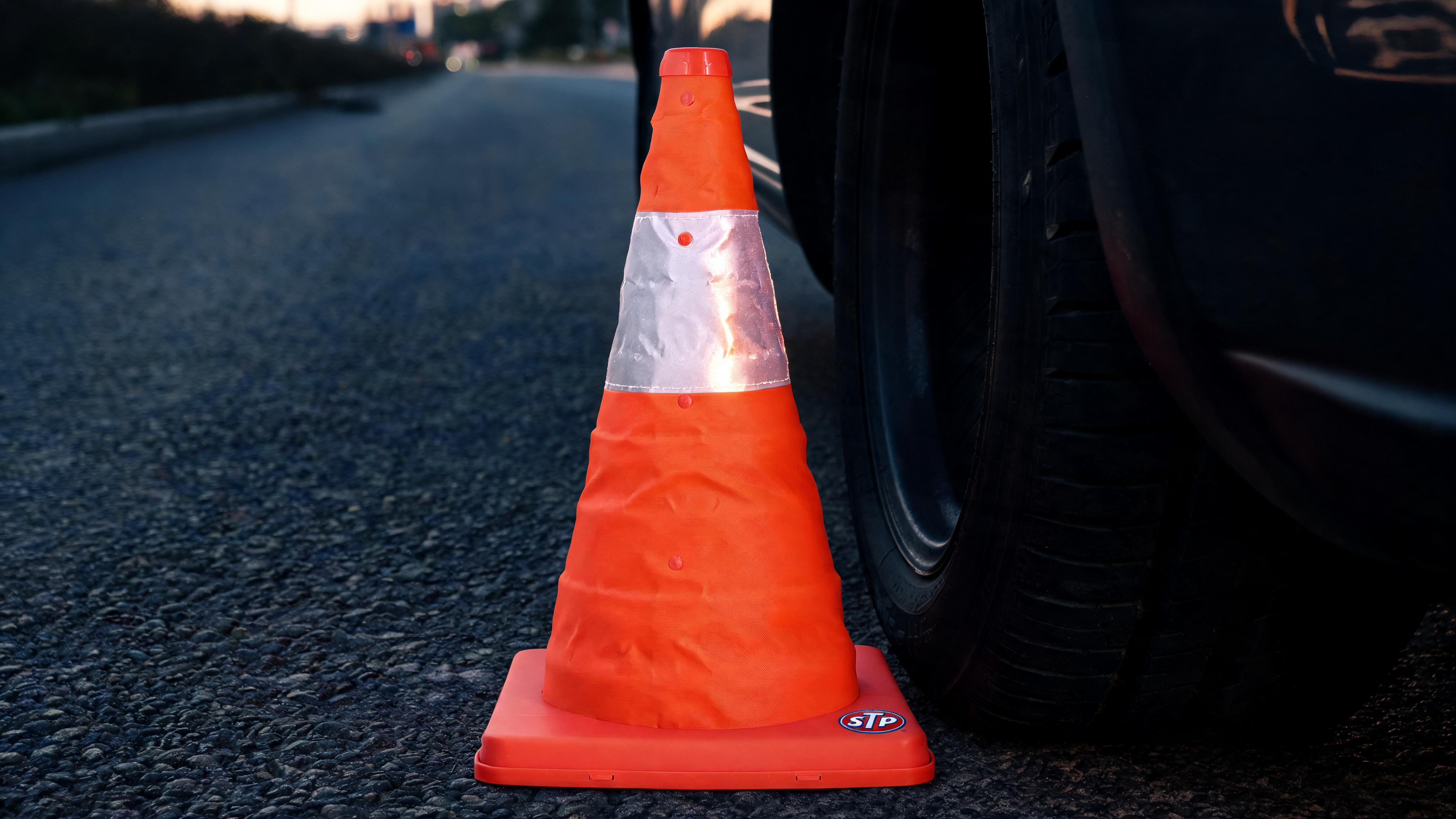 STP Collapsible Safety Cone