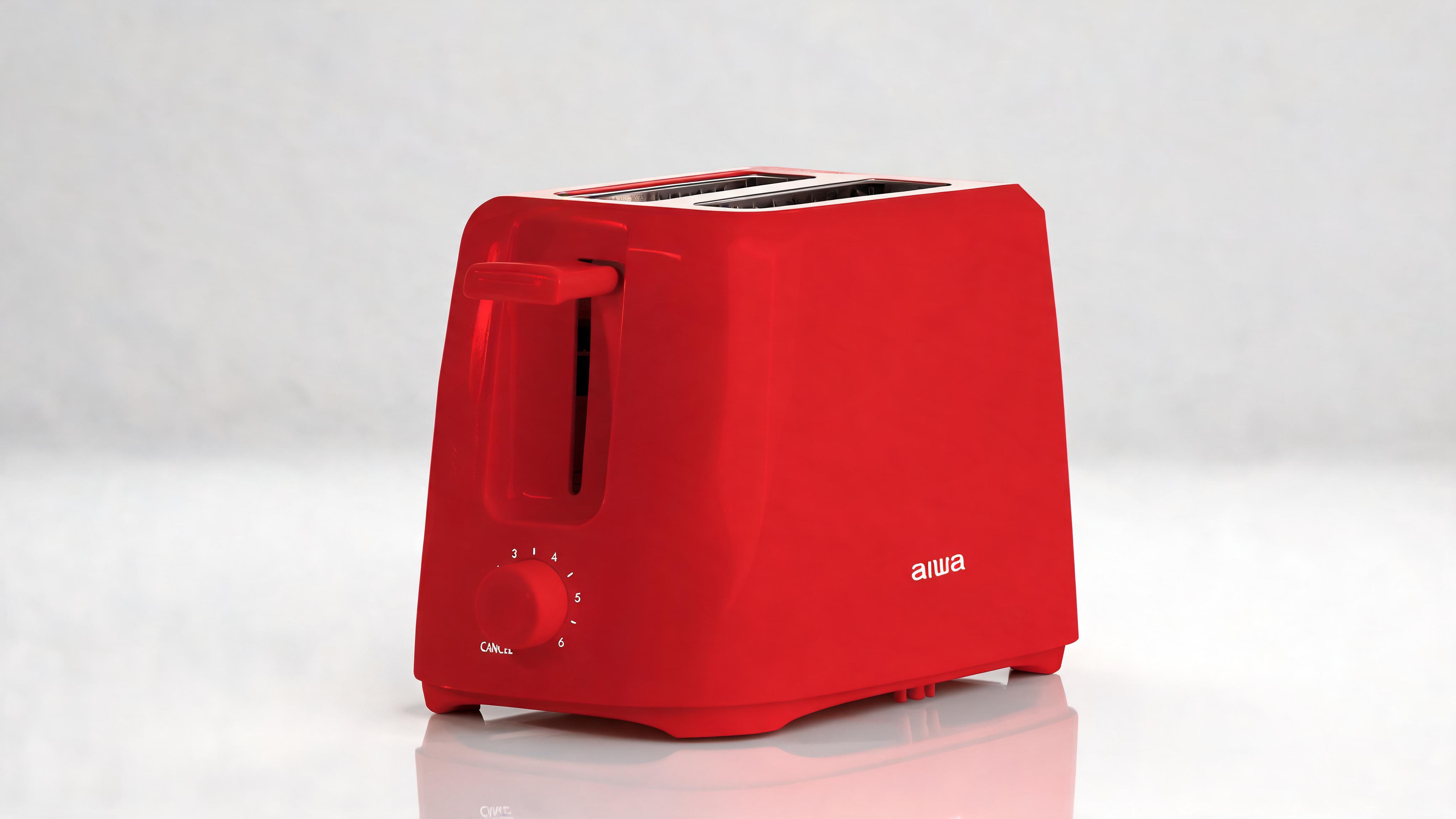 Aiwa 2-Slice Toaster: Wide Slot, 6 Settings, and Easy Cleanup for Perfect Toast Every Time - Scene 8