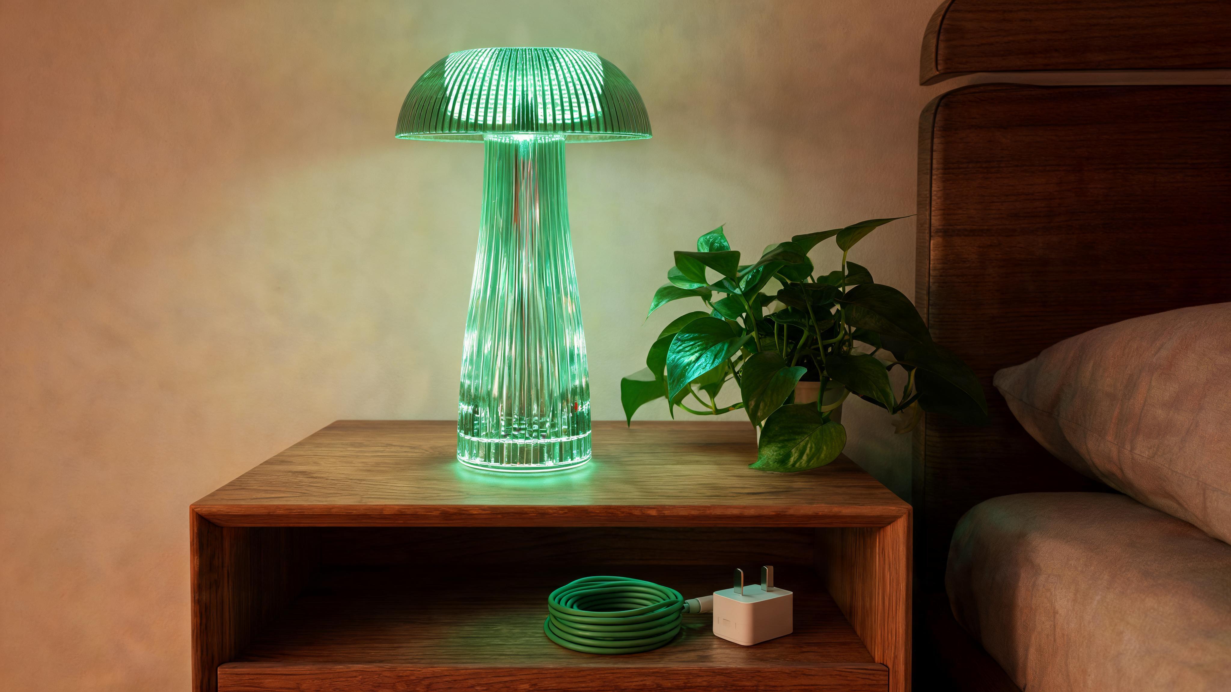 RGB LED Mushroom Lamp - Scene 5