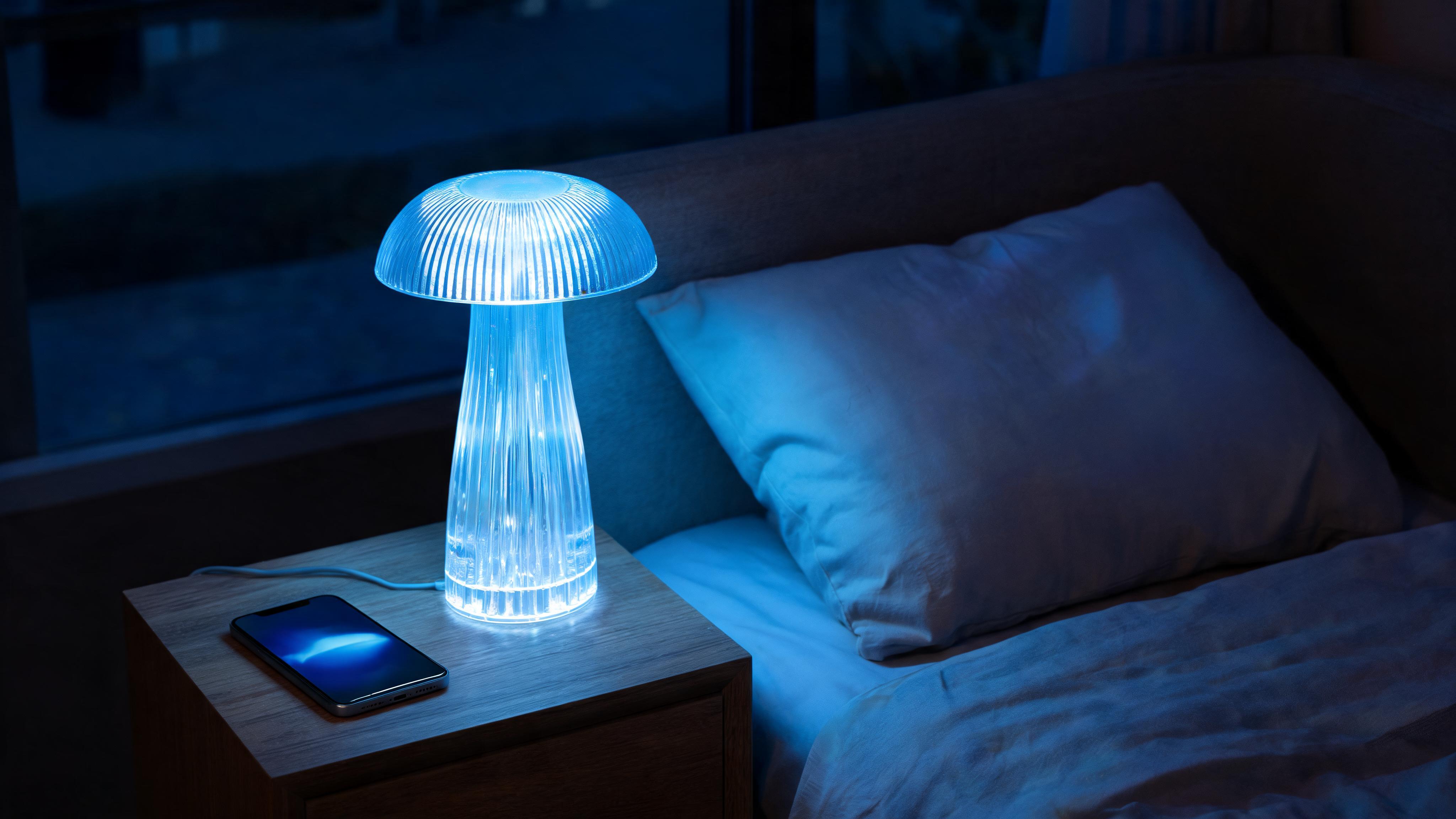 RGB LED Mushroom Lamp - Scene 7