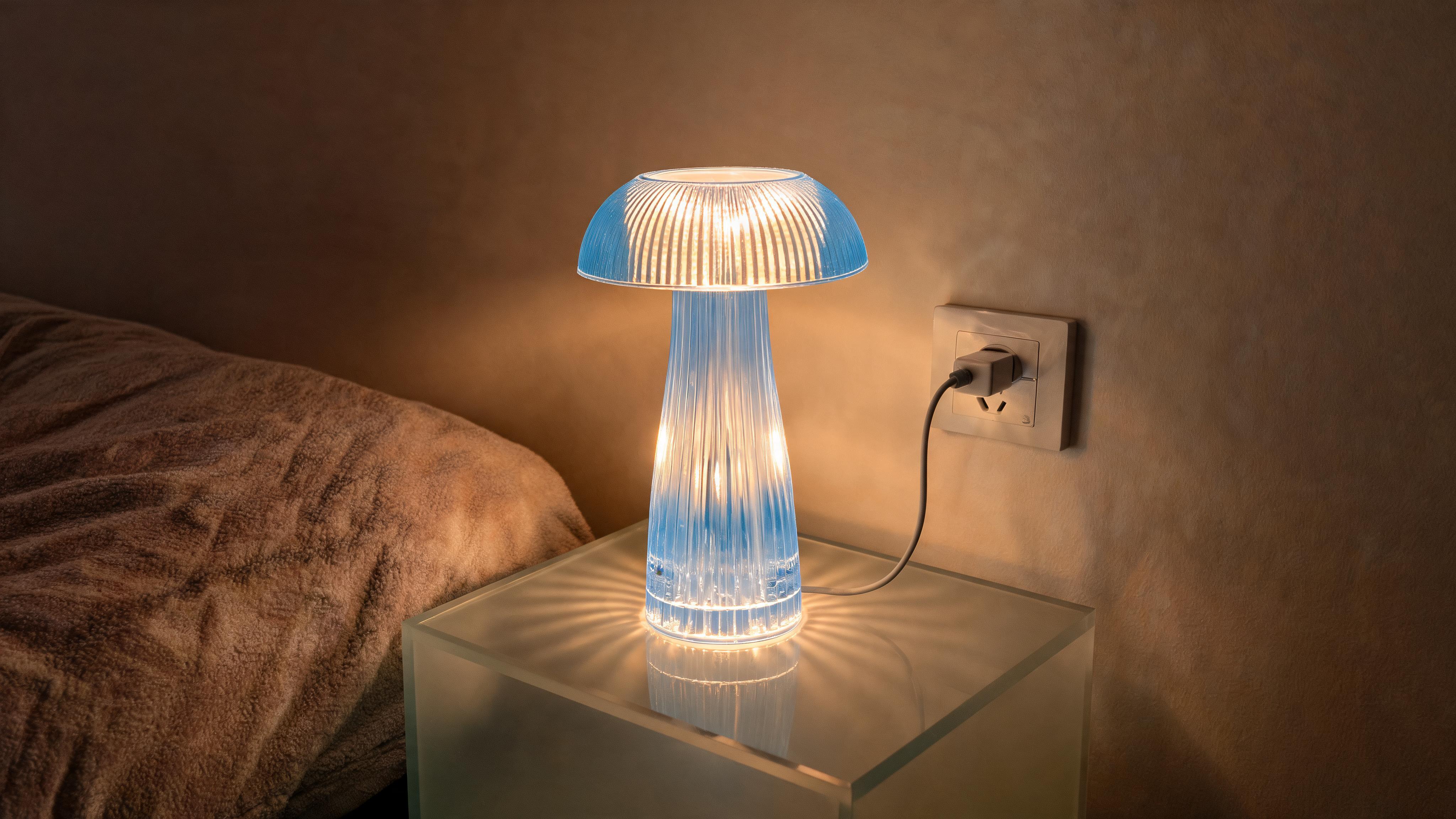 Light Up Your Space: Introducing the RGB LED Mushroom Lamp hero image