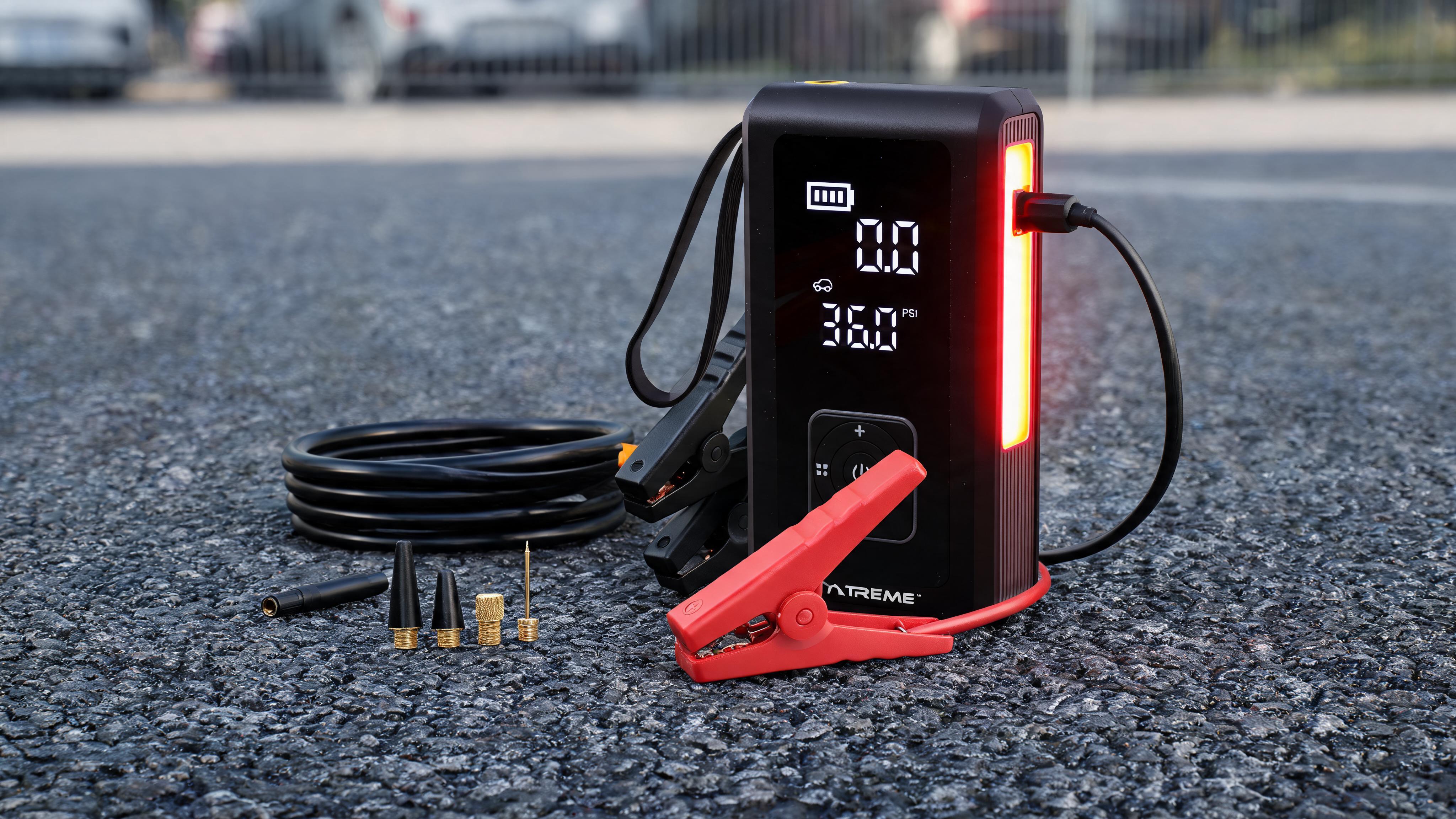 Auto 4-in-1 Jump Starter: Your Roadside Confidence Booster hero image