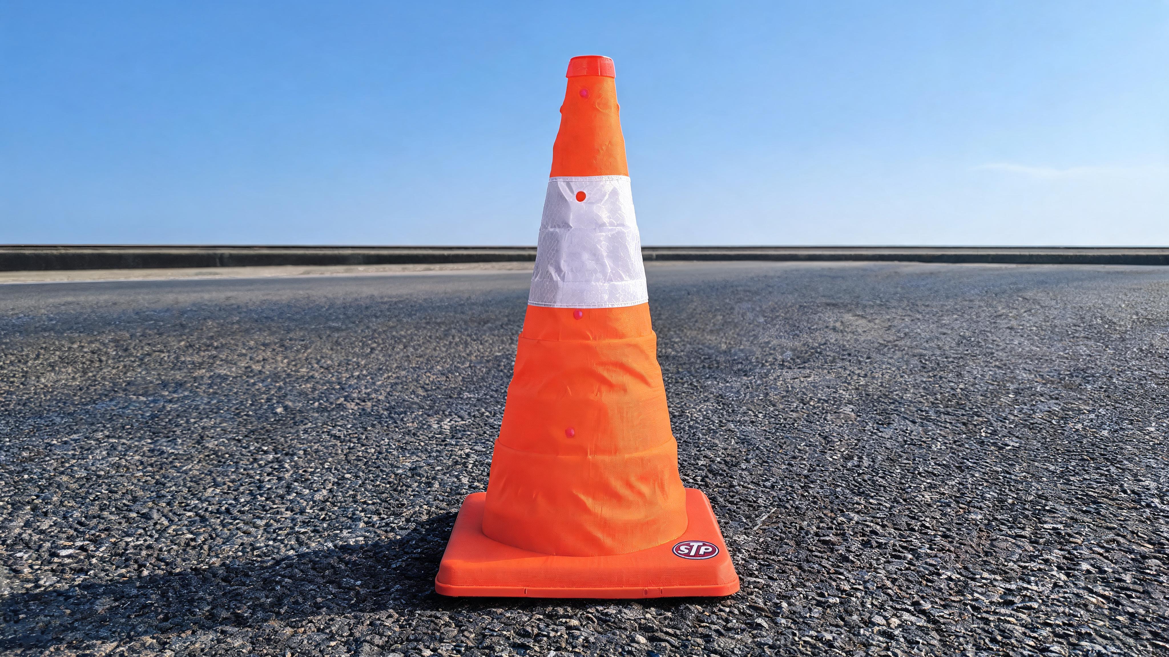 Introducing the STP Collapsible Safety Cone: Roadside Ready hero image